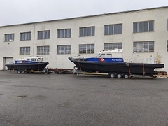 Потрульный катер для водолазных работ